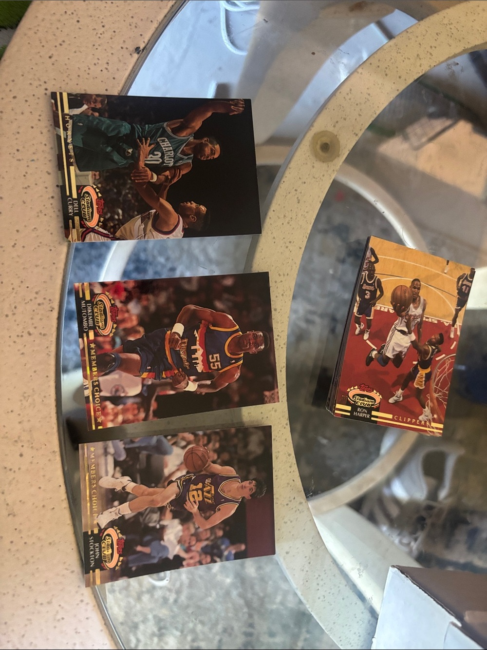 Vintage NBA Basketball Card Lot - 1992 Stadium Club